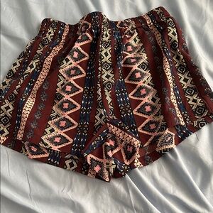Tribal Print Women Shorts